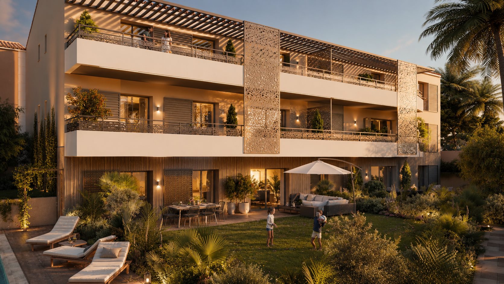 Terrace Living Above Saint-Tropez — 3 Bedrooms, Southwest Light - Vue 3
