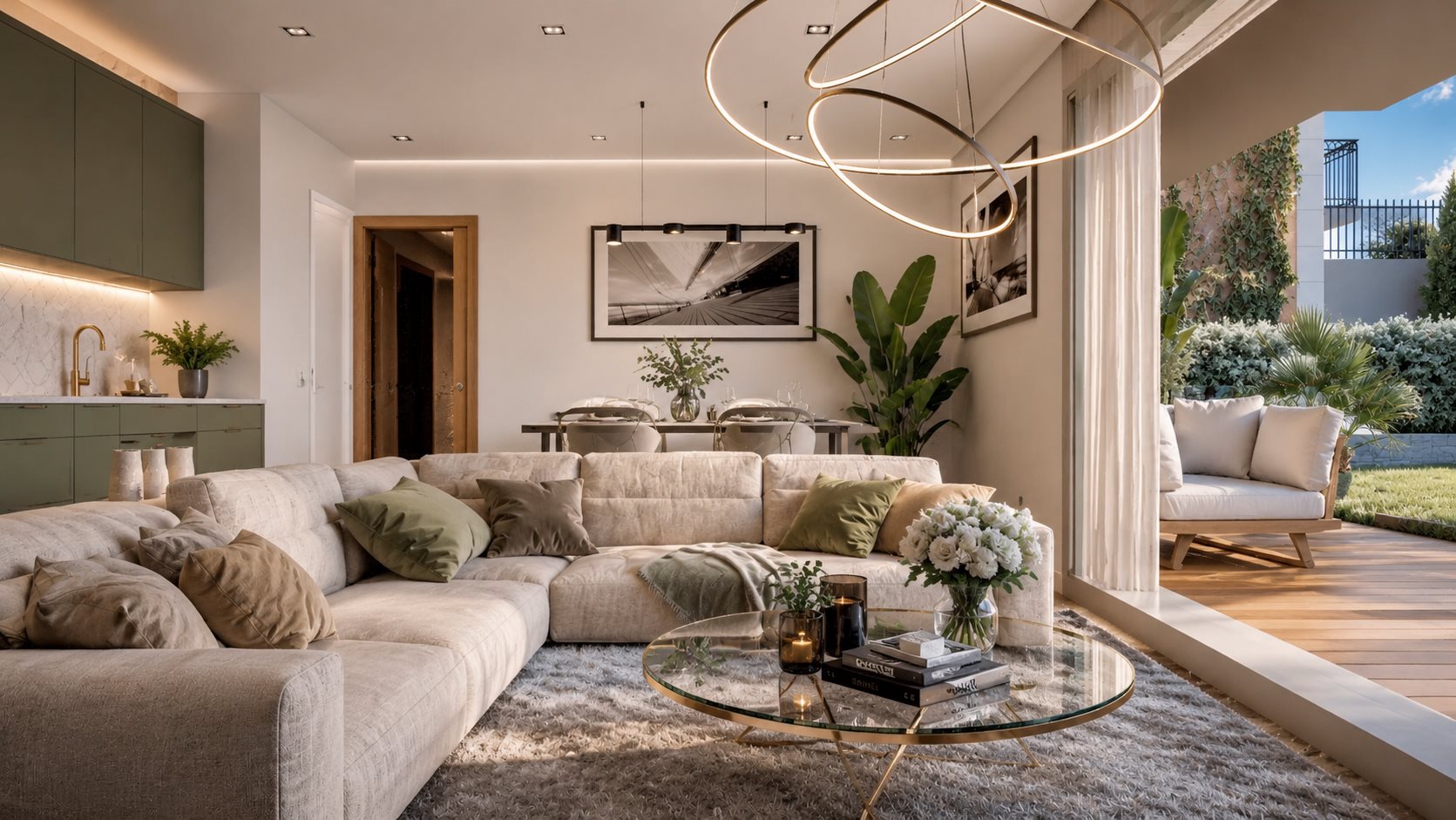 Terrace Living Above Saint-Tropez — 3 Bedrooms, Southwest Light - Vue 5