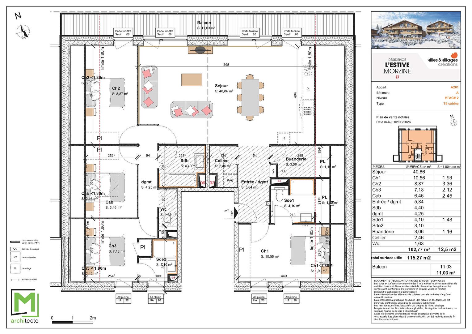 Appartement à vendre, 115m², Morzine (Avoriaz)