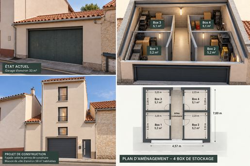 Parking 33 m² · à Saint-Laurent-de-la-Salanque · 33 m² · 64 000 €