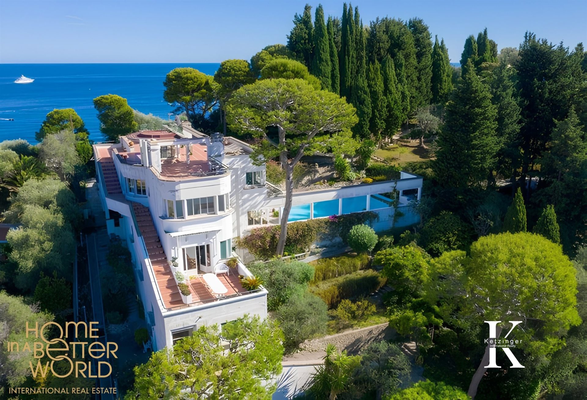 Maison à vendre, 475m², Saint-Jean-Cap-Ferrat