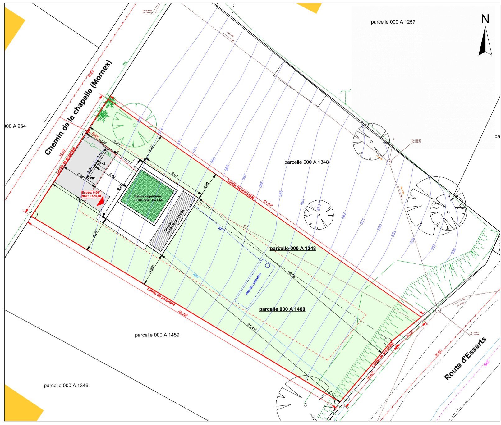 Land for Sale in Monnetier-Mornex - Widok 6