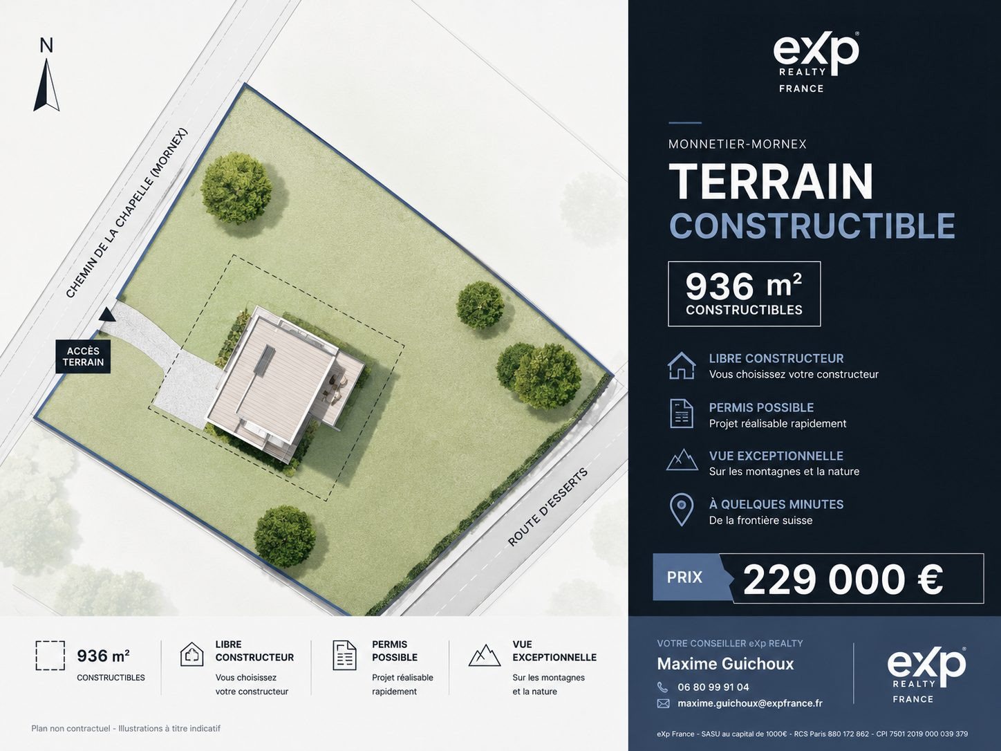 Free Builder Lot, Monnetier-Mornex