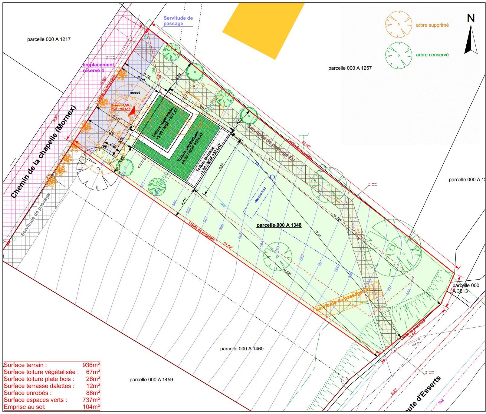 Land for Sale in Monnetier-Mornex - Widok 2