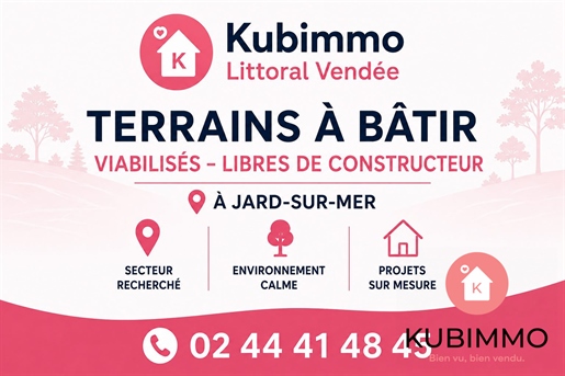 Terrain 389 m² · à Jard-sur-Mer · 389 m² · 119 000 €