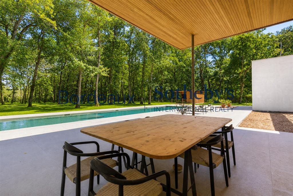 Bordeaux 20 Minutes Stunning Contemporary Villa 1.5-Hectare 360 Sq.M Exceptional Renovati - Vue 6