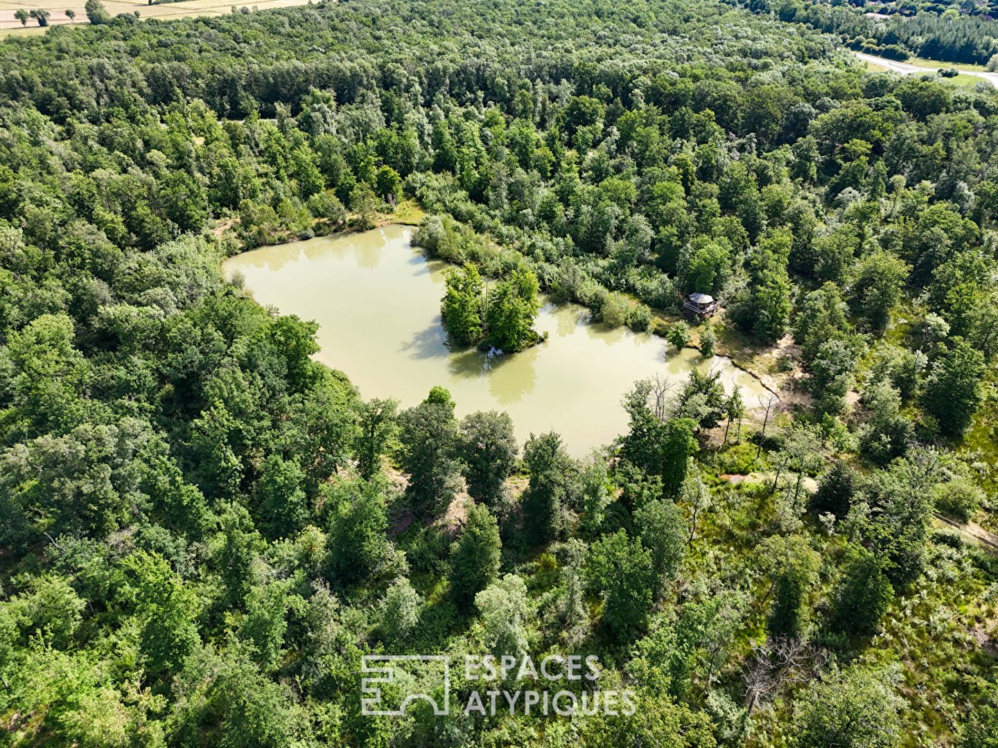 20-hectare wooded estate near Toulouse full of potential
