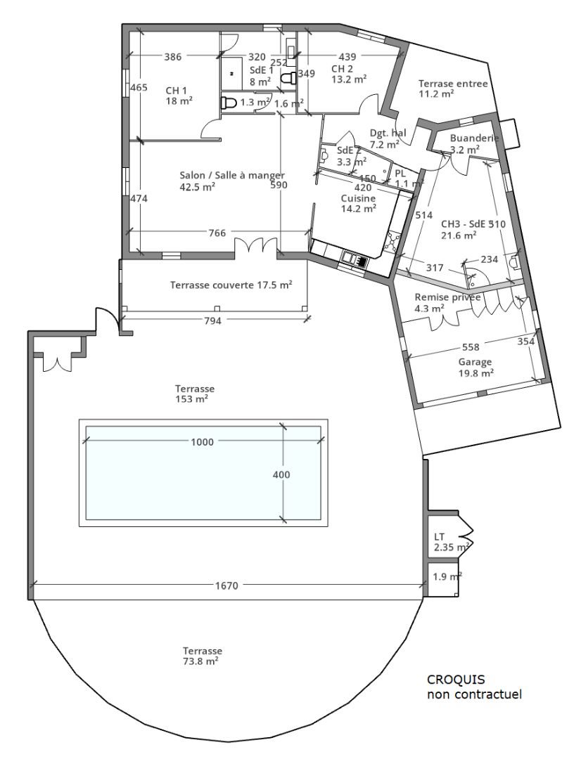 Maison à vendre, 135m², Castelnau-d'Aude