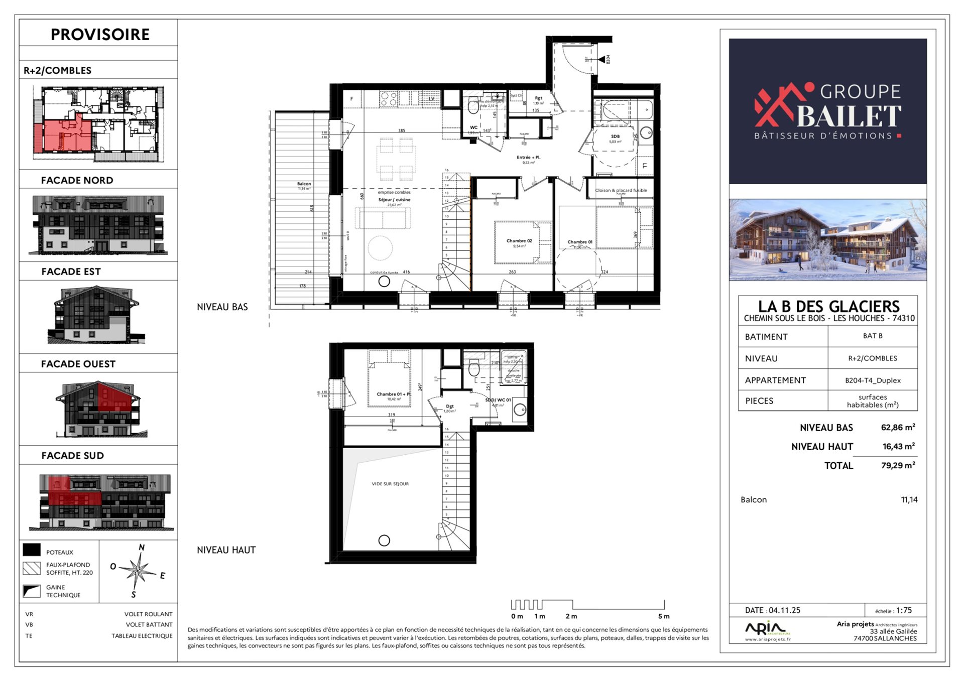 Appartement à vendre, 79m², Les Houches