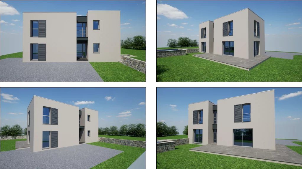 Plot with approved building permit within walking distance of the village of Valbonne. - Plus