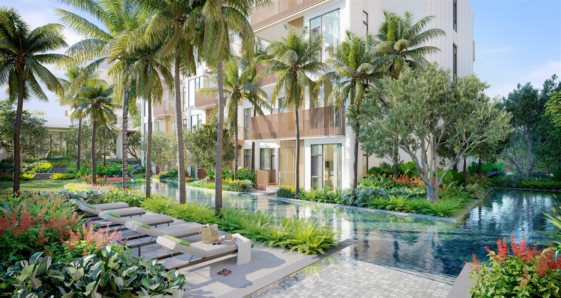 Comfortable apartments with modern amenities