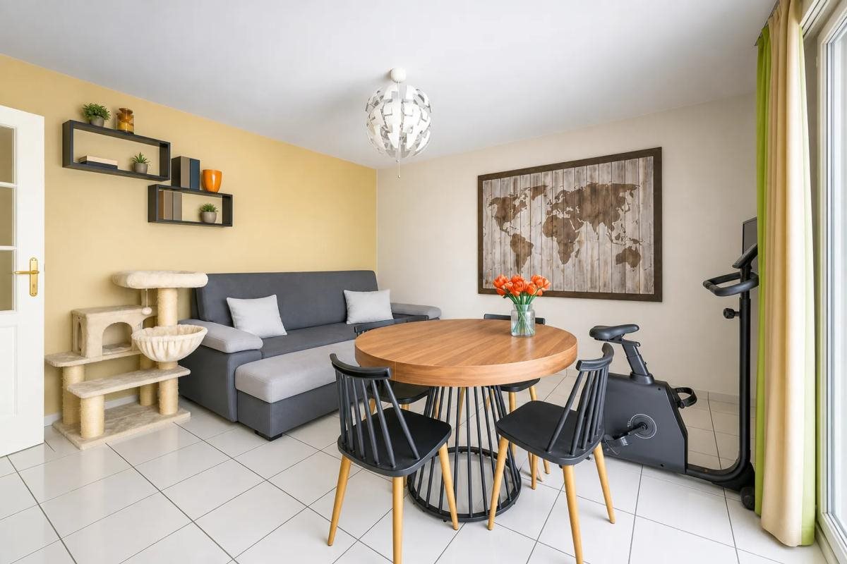 Tours Gare - T2 with balcony and parking, sold rented