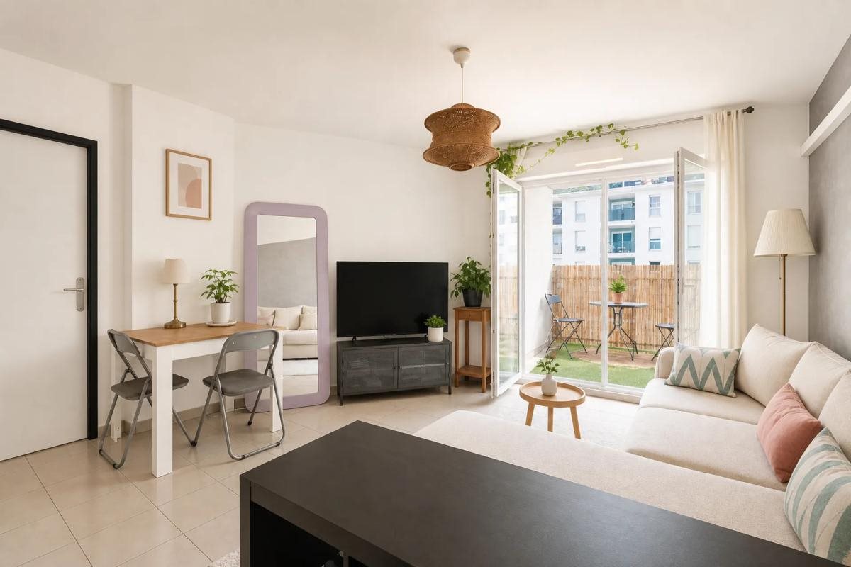 3-room apartment of 59 m² with terrace and parking – Marseille