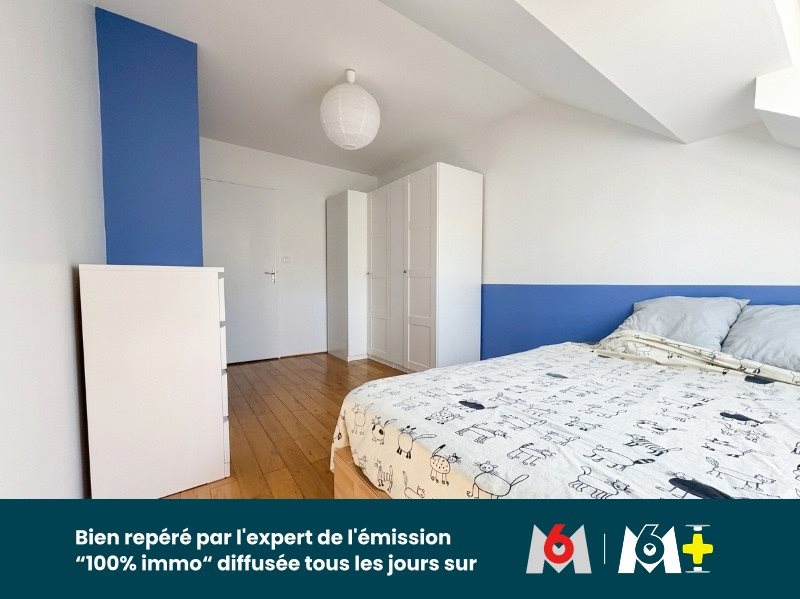 2-bedroom apartment with balcony and garage - 2 bedrooms + 1 office, Top floor, Île de... - Plus