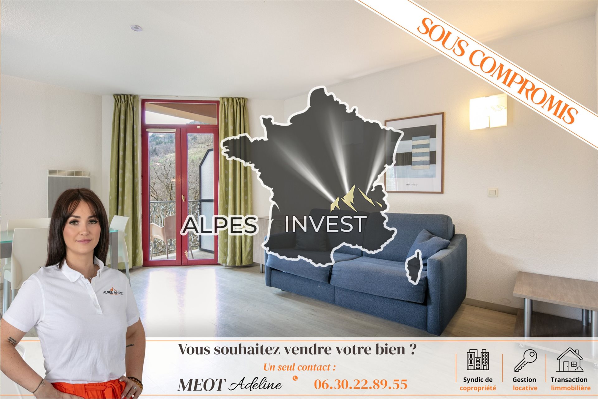 Appartement à vendre, 50m², Allevard