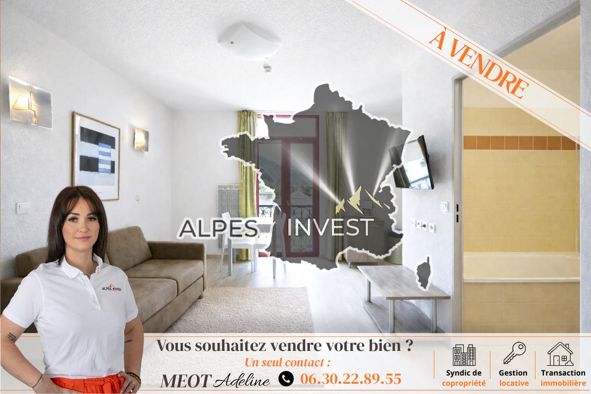 Appartement à vendre, 20m², Allevard
