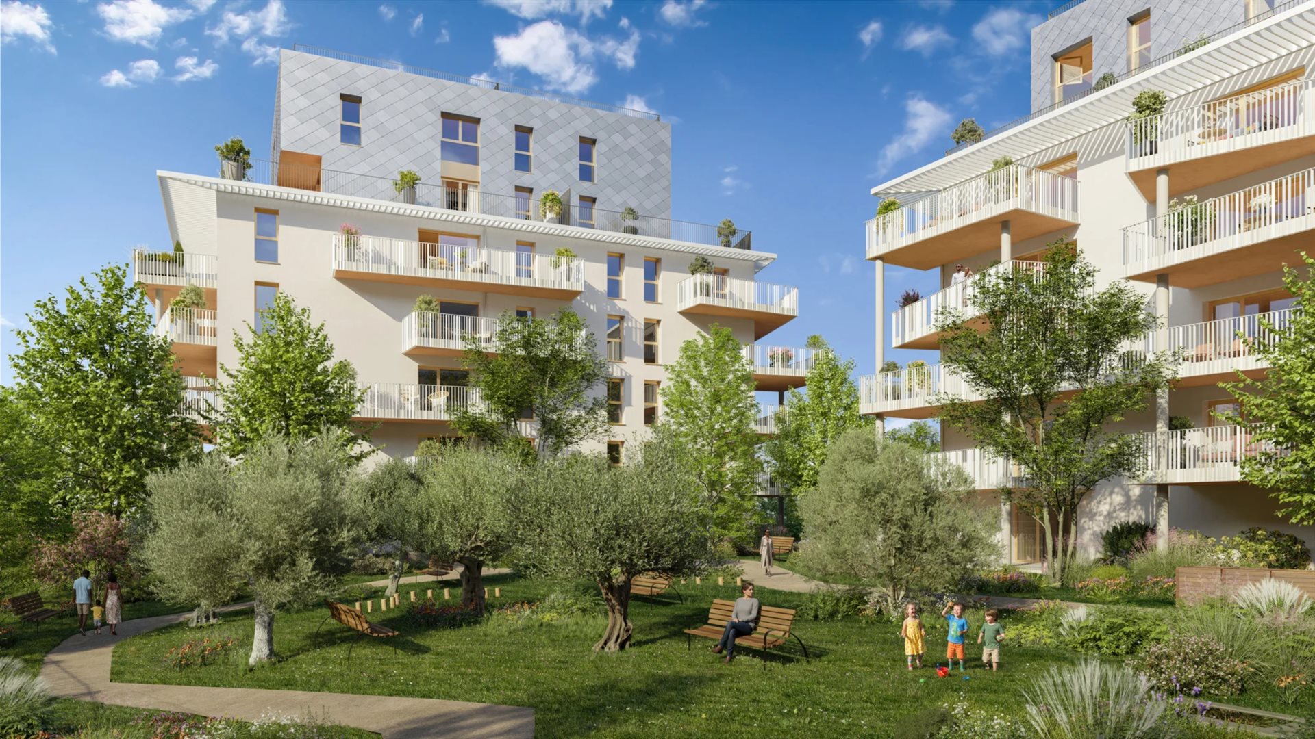 Nice (Cimiez) - Off-plan 2-bedroom apartment with terrace and parking - Vue 3