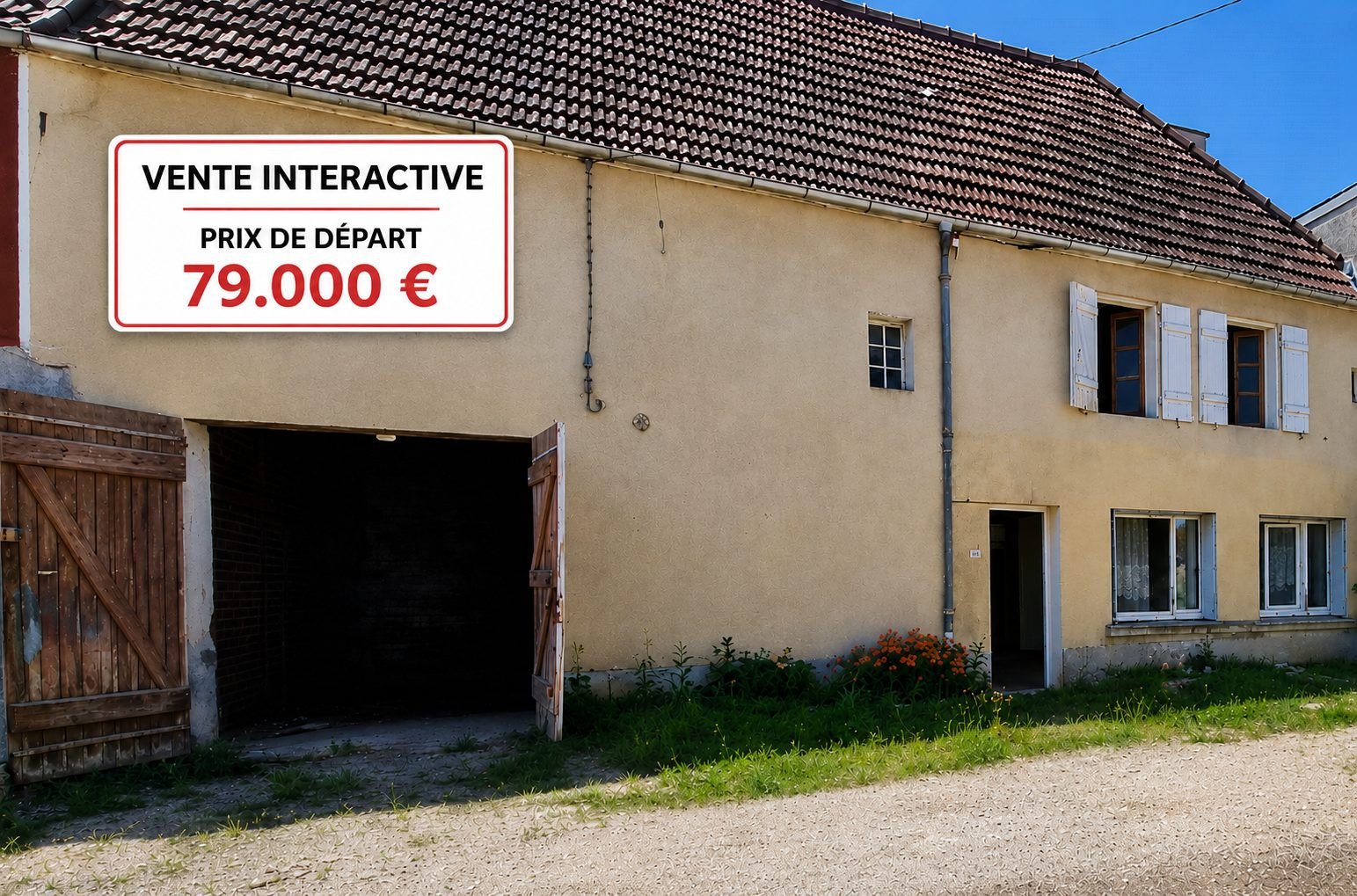 Maison à vendre, 60m², Labergement-lès-Seurre