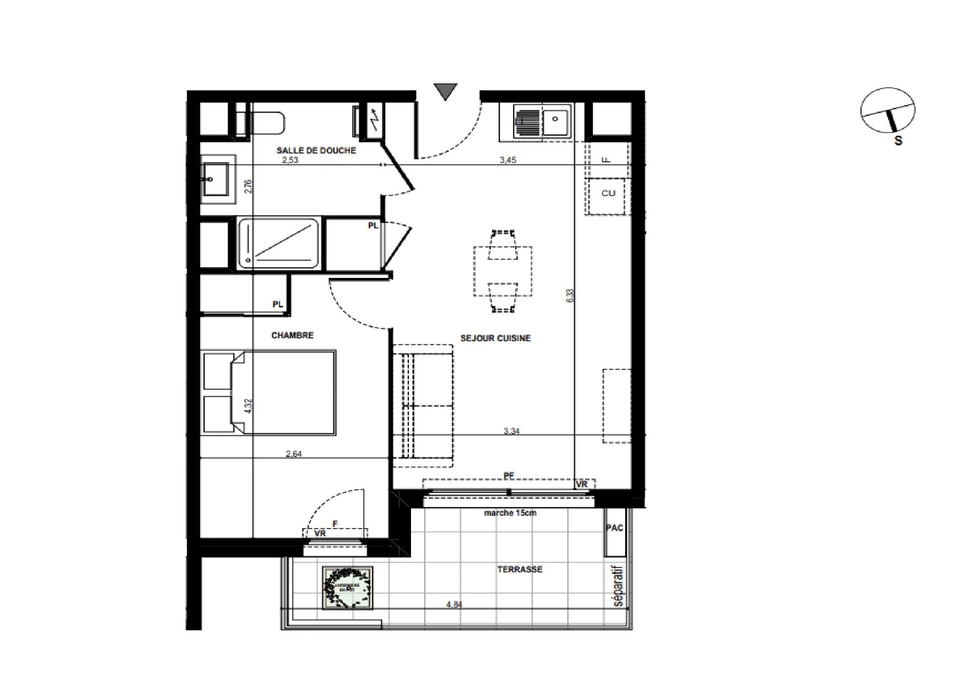 Appartement à vendre, 38m², Antibes