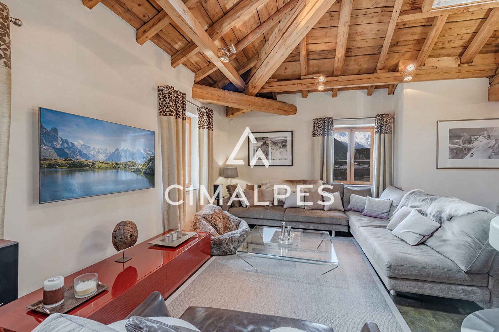 4-bedroom duplex apartment - Argentière - Vue 2