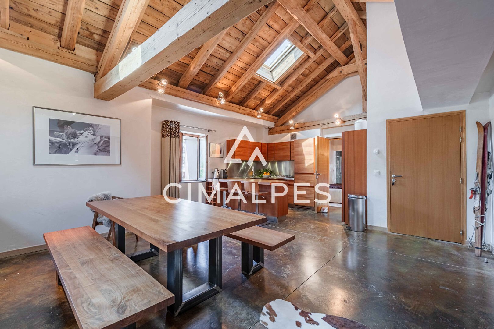 4-bedroom duplex apartment - Argentière - Vue 4
