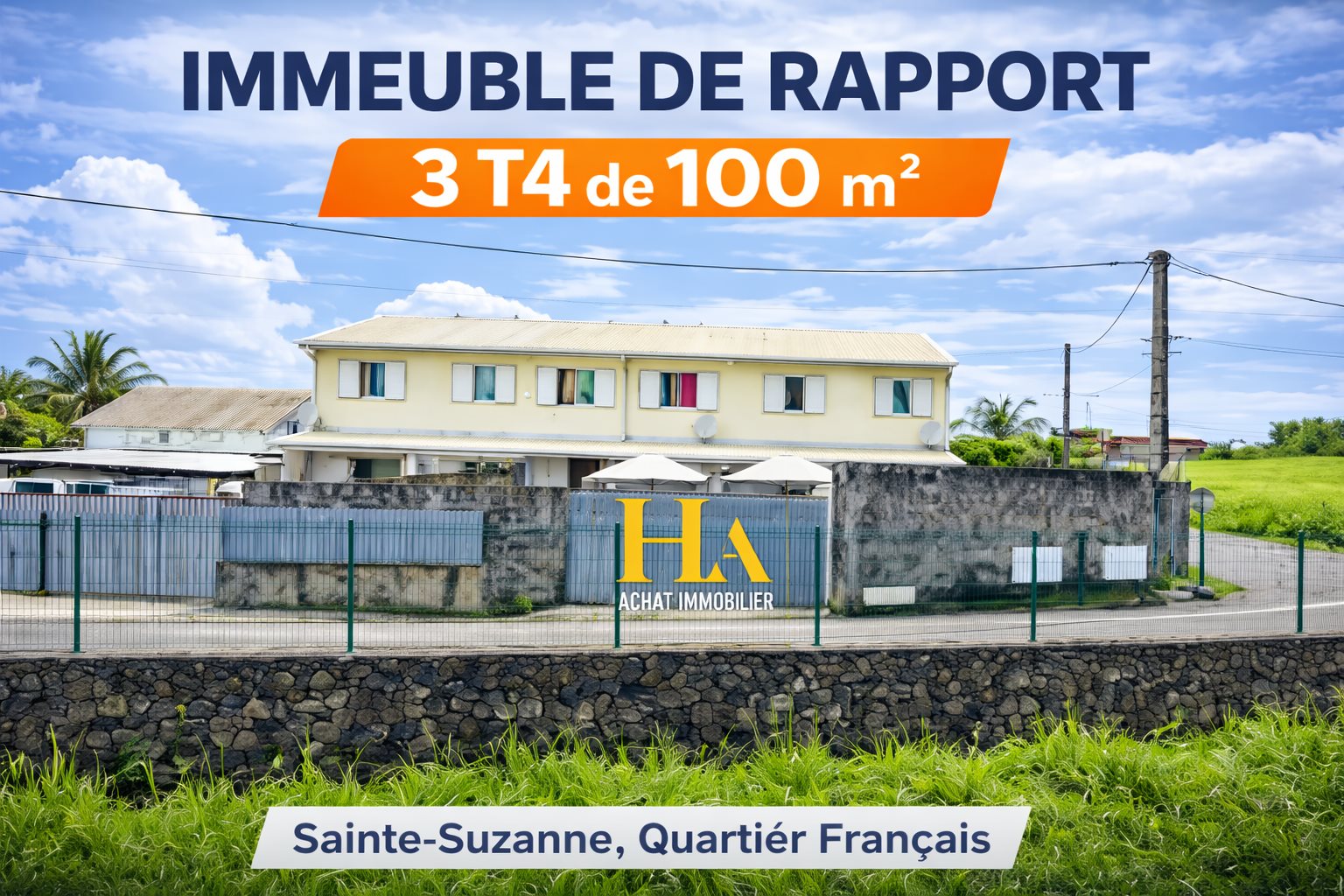 Maison à vendre, 300m², Sainte-Suzanne
