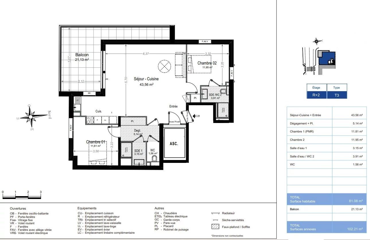 Brand-New 2-Bedroom Apartment – Seafront in Juan-les-Pins - Ansicht 3