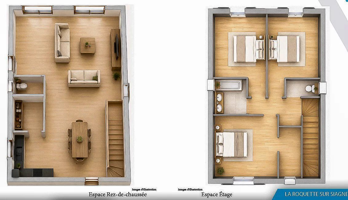 Maison à vendre, 93m², La Roquette-sur-Siagne