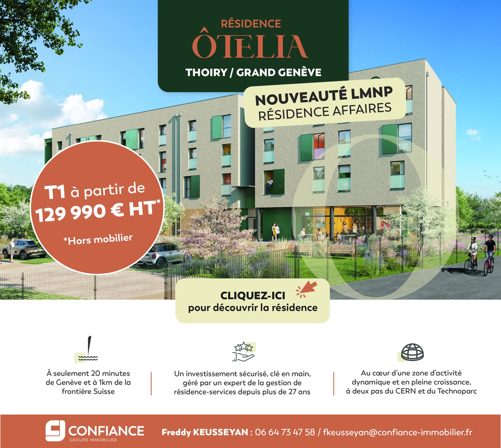Appartement à vendre, 18m², Thoiry