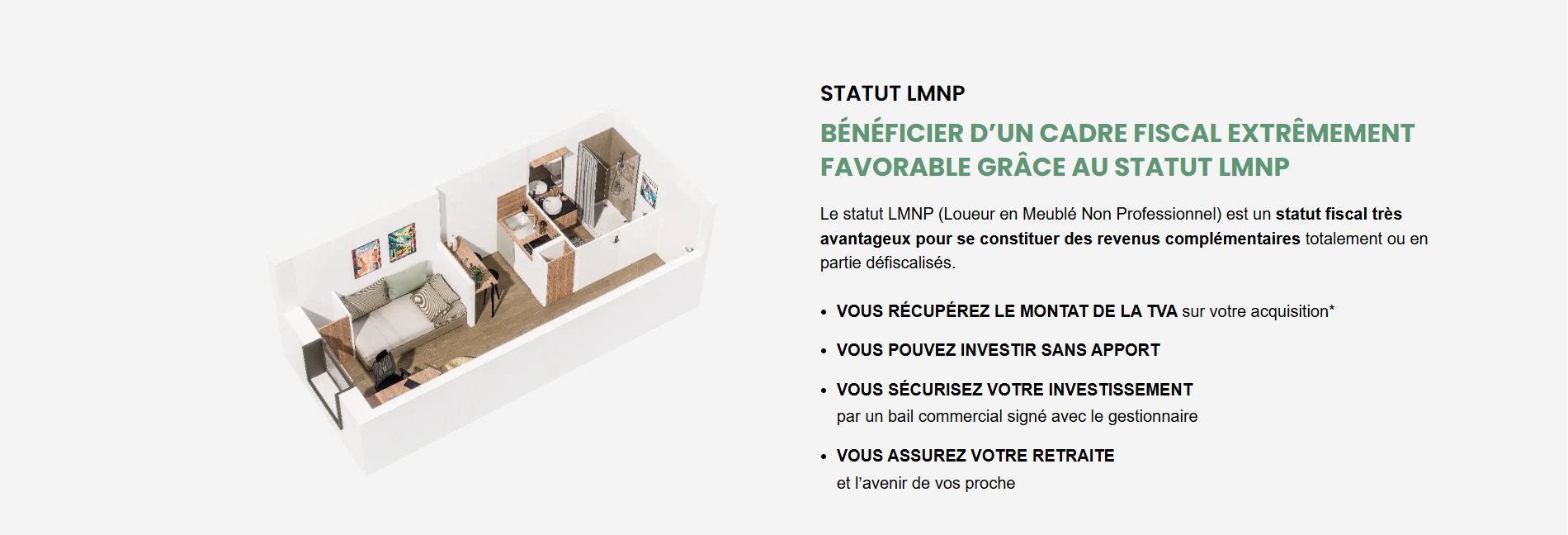 Appartement à vendre, 18m², Besançon
