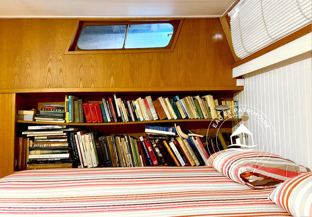 Houseboat with three terraces and Eiffel Tower views 95 sqm Paris - Vue 6