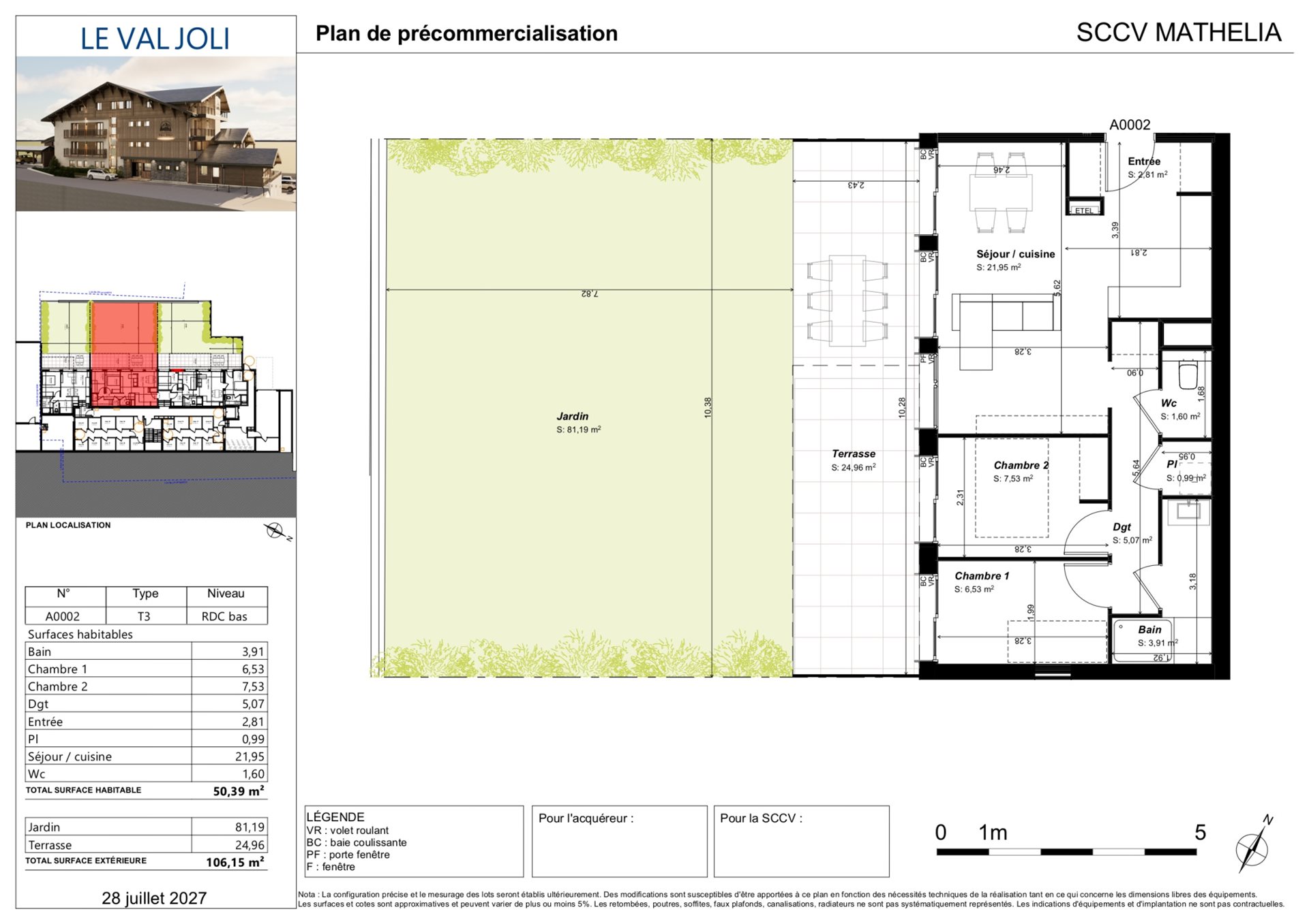 Appartement à vendre, 50m², Châtel