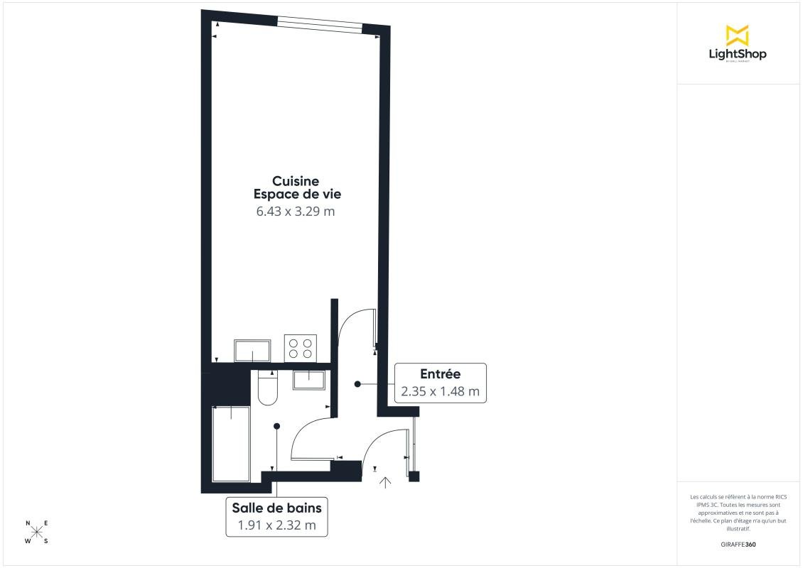 Appartement – Paris 20 - Vue 3