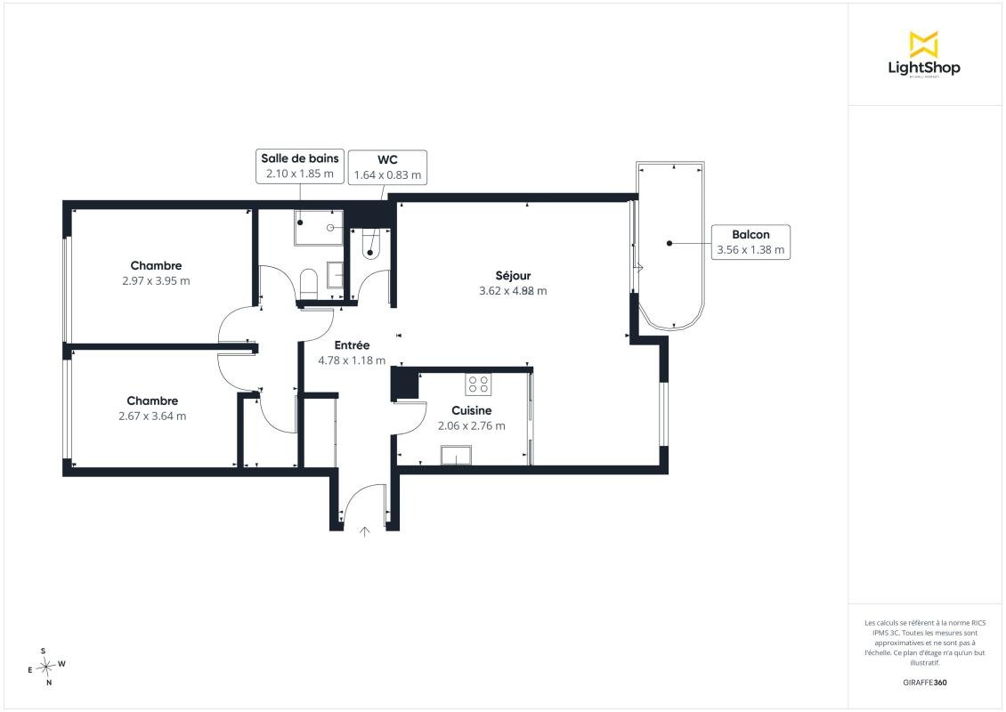 Appartement – Paris 15 - Vue 3