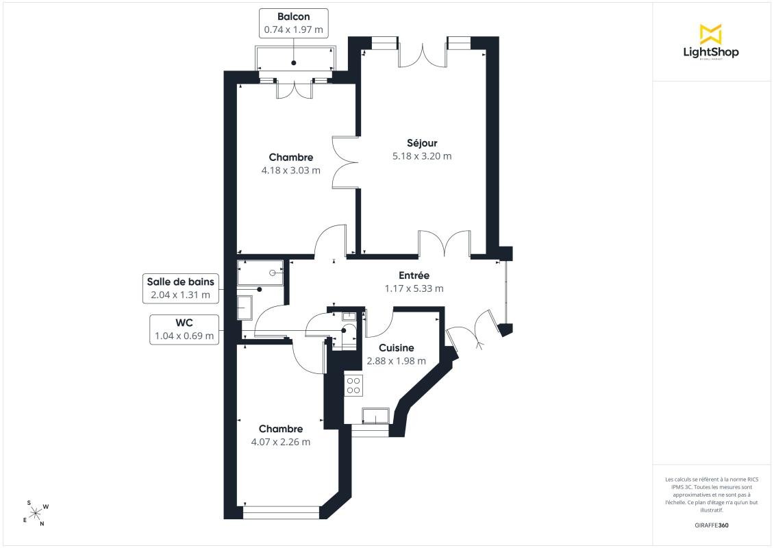 Appartement – Paris 15 - Vue 3