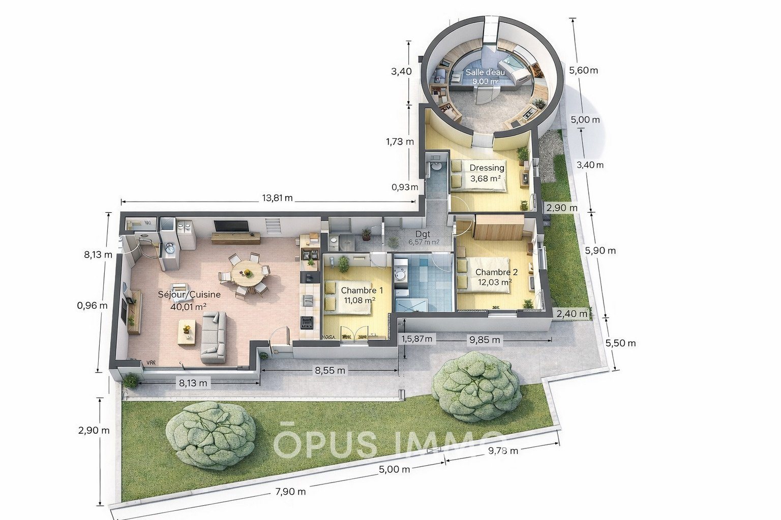Appartement – Montpellier, Pas du Loup, Croix d'Argent - Vue 5