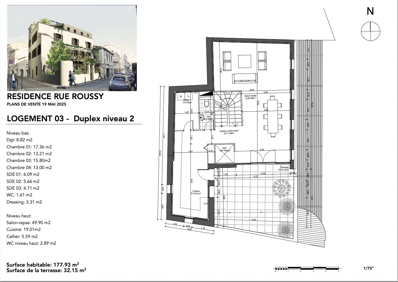 Appartement à vendre, 178m², Nîmes