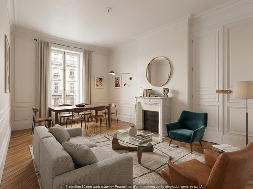 Appartement 3 pièces 64 m² · à Paris 15ème · 64 m² · 595 000 €