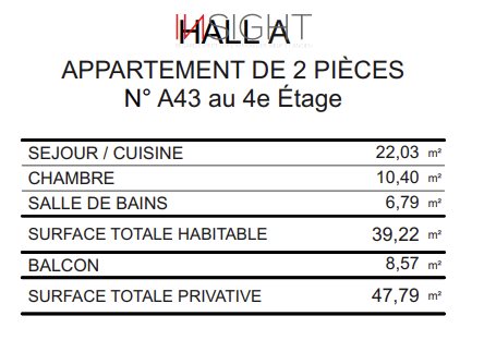 Appartement à vendre, 39m², Saint-Julien-en-Genevois
