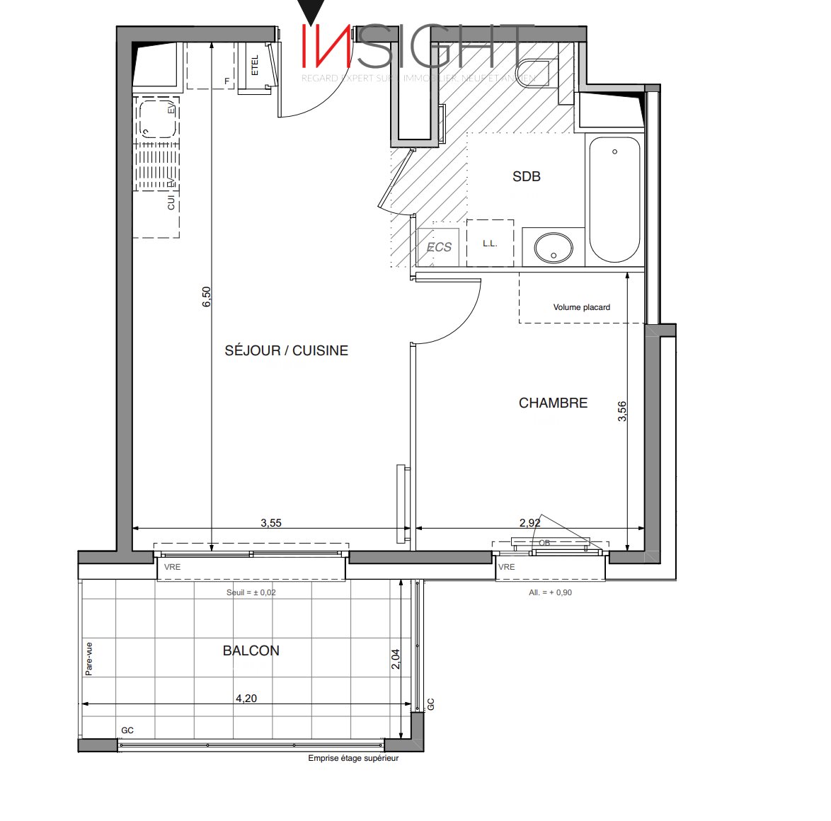 Appartement à vendre, 39m², Saint-Julien-en-Genevois