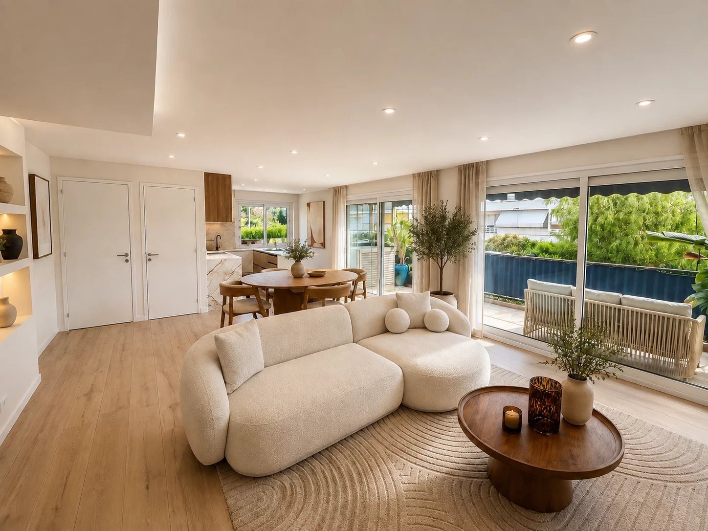 3-bed apartment, 95 m²