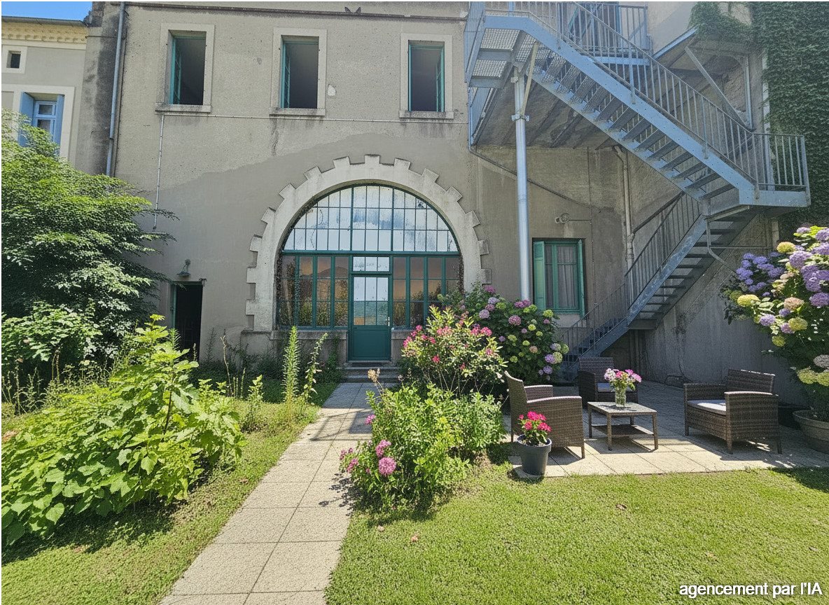 Private mansion with garden and large garage - Vue 3