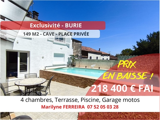 Maison 6 pièces 149 m² · à Burie · 149 m² · 228 800 €