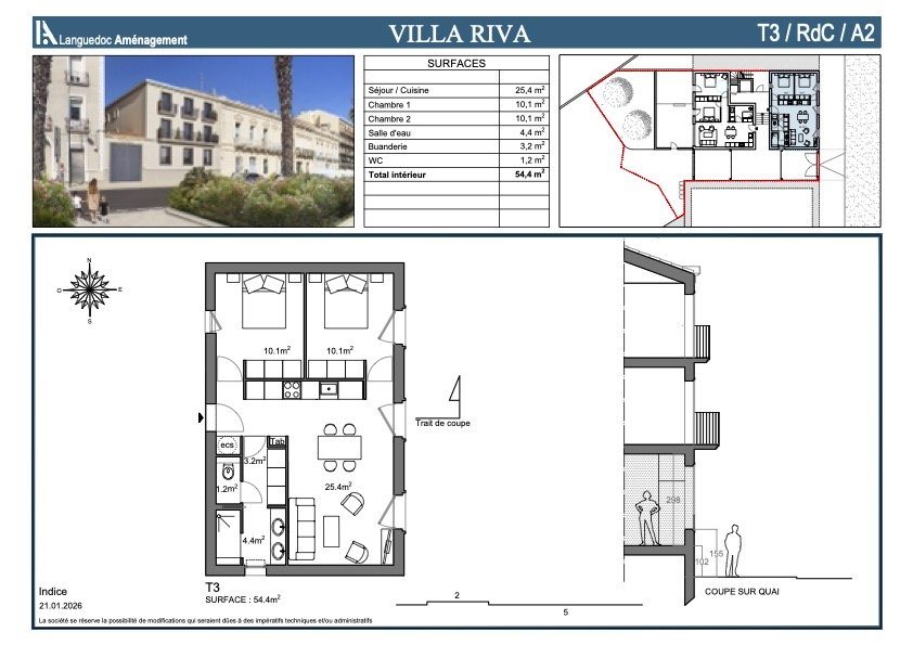 Appartement – Sète, Port de Commerce, Hérault - Vue 4