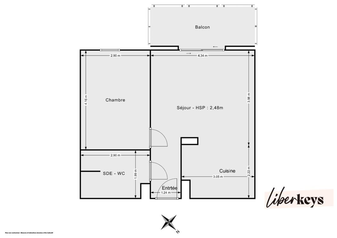 Appartement à vendre, 42m², La Chapelle-sur-Erdre