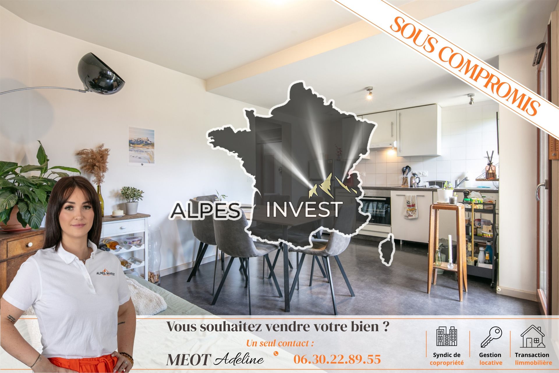 Appartement à vendre, 57m², Porte-de-Savoie