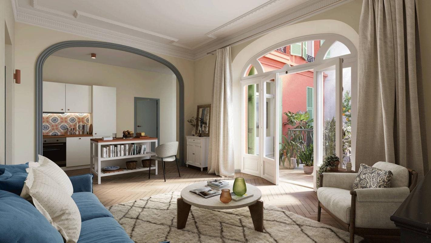 Nice, Musicians: Fully Renovated, Air-Conditioned 3-Room Apartment