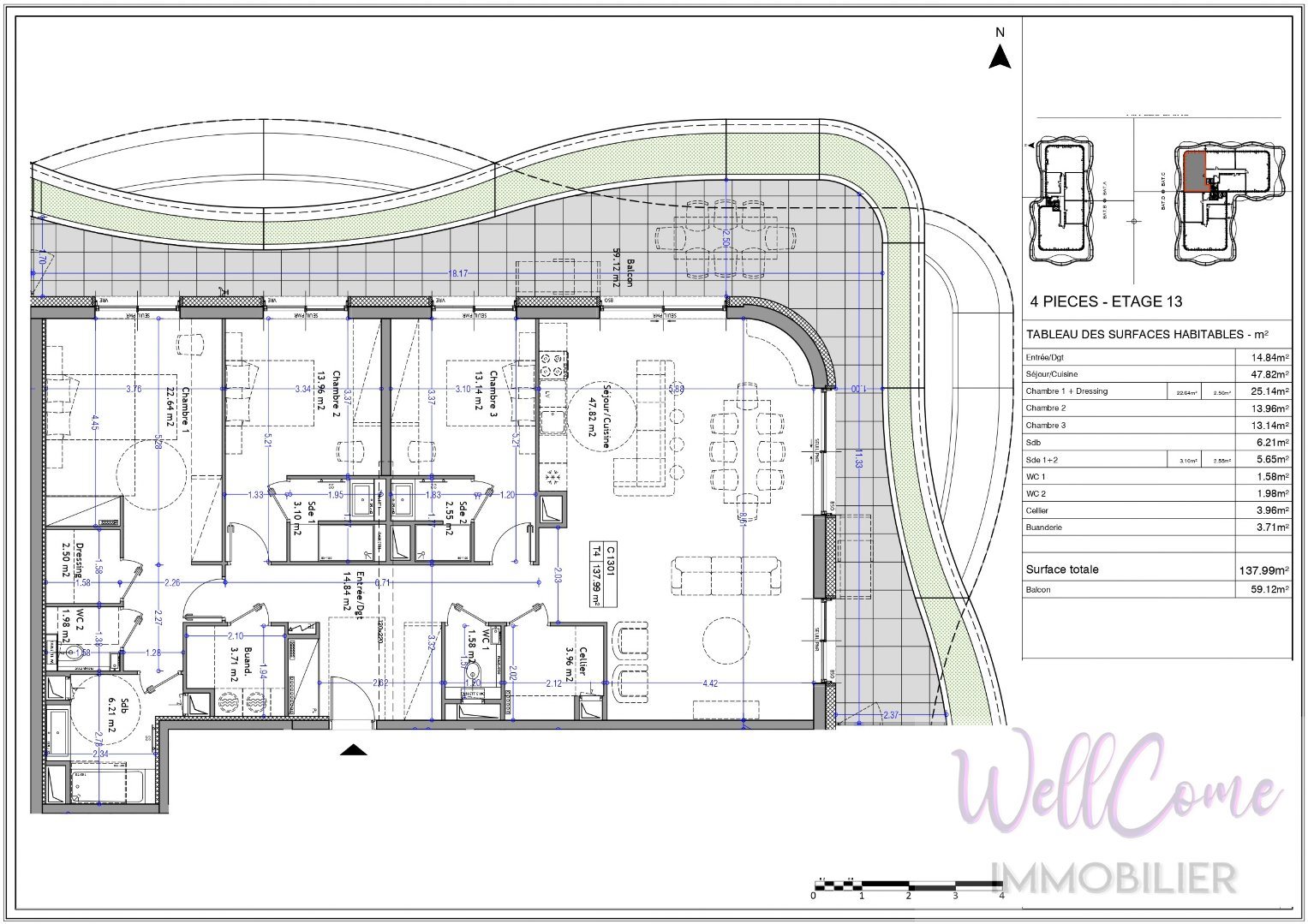 Appartement à vendre, 138m², Aix-les-Bains