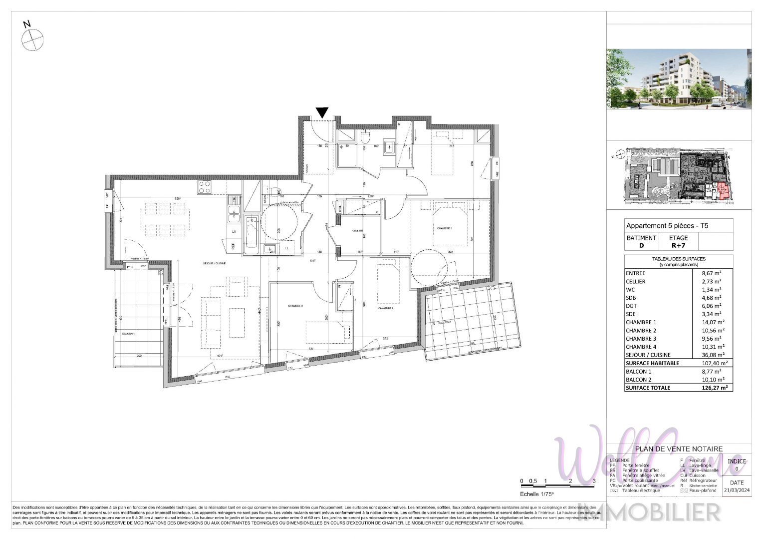 Appartement à vendre, 107m², Annecy