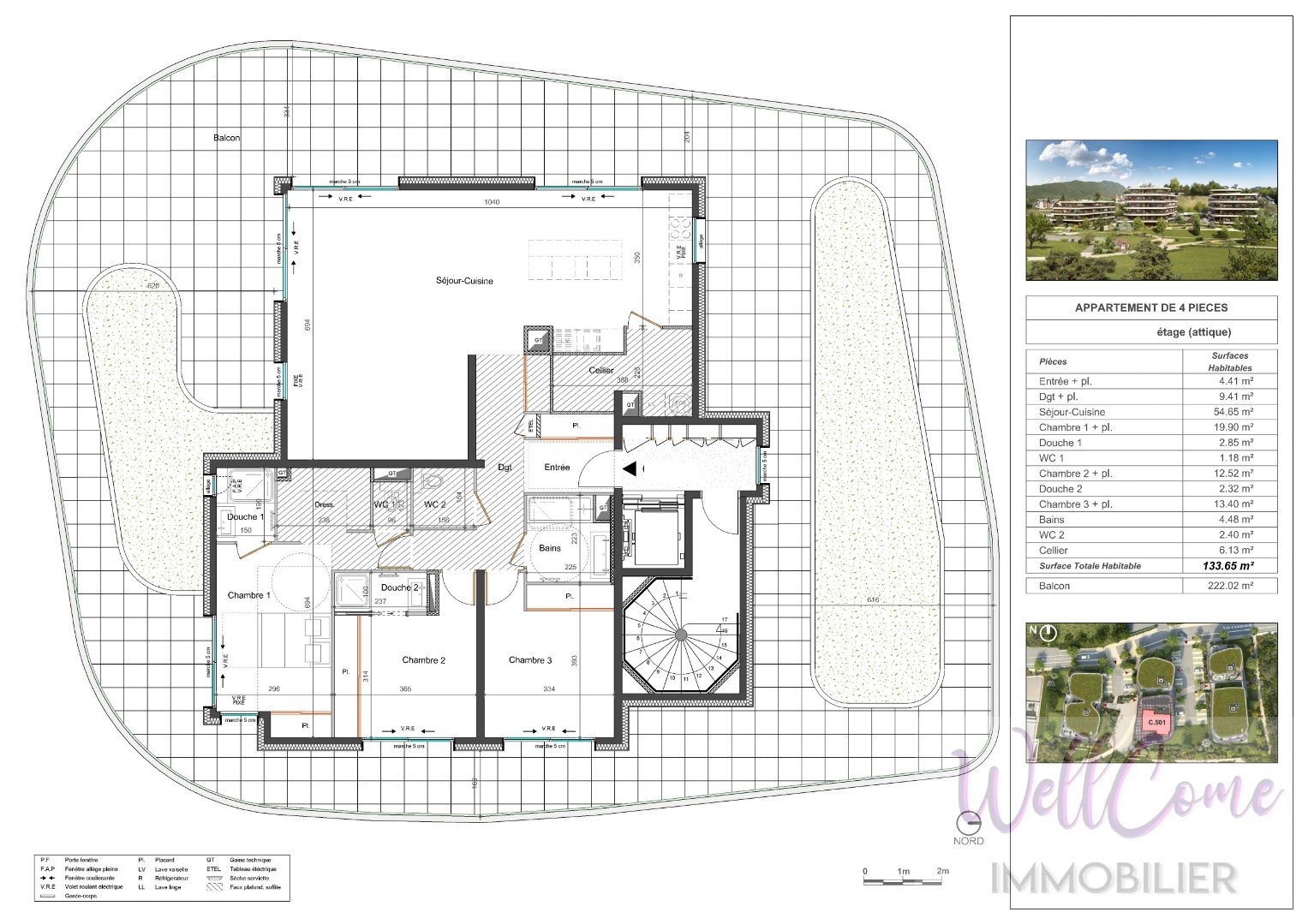Appartement à vendre, 133m², Grésy-sur-Aix